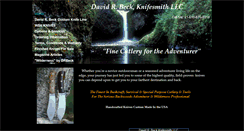Desktop Screenshot of drbeckknives.com