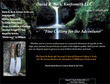 Tablet Screenshot of drbeckknives.com